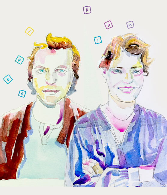 Pierre et Christine, coordinateurs des crèches de la région Sud