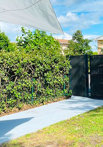 espace extérieure attenant à la micro-crèche